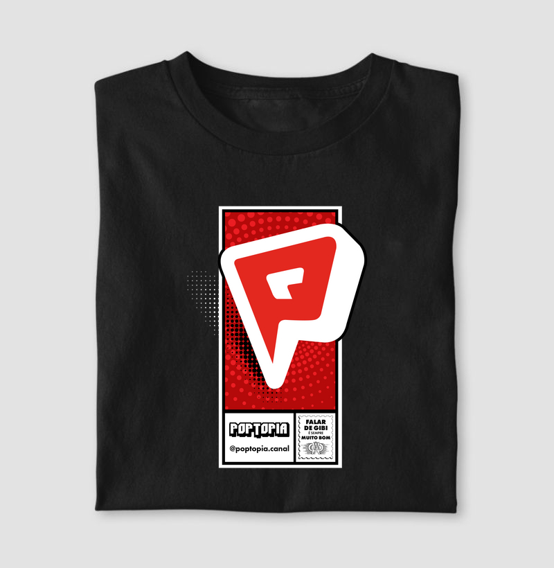 Canal Poptopia - Camiseta Oficial