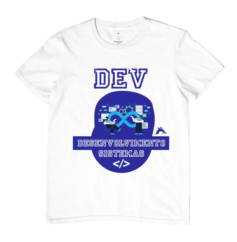Camiseta Tshirt Desenvolvimento de Sistemas 0025