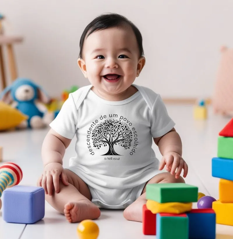  BODY INFANTIL - DESCENDENTE DE UM POVO ESCOLHIDO