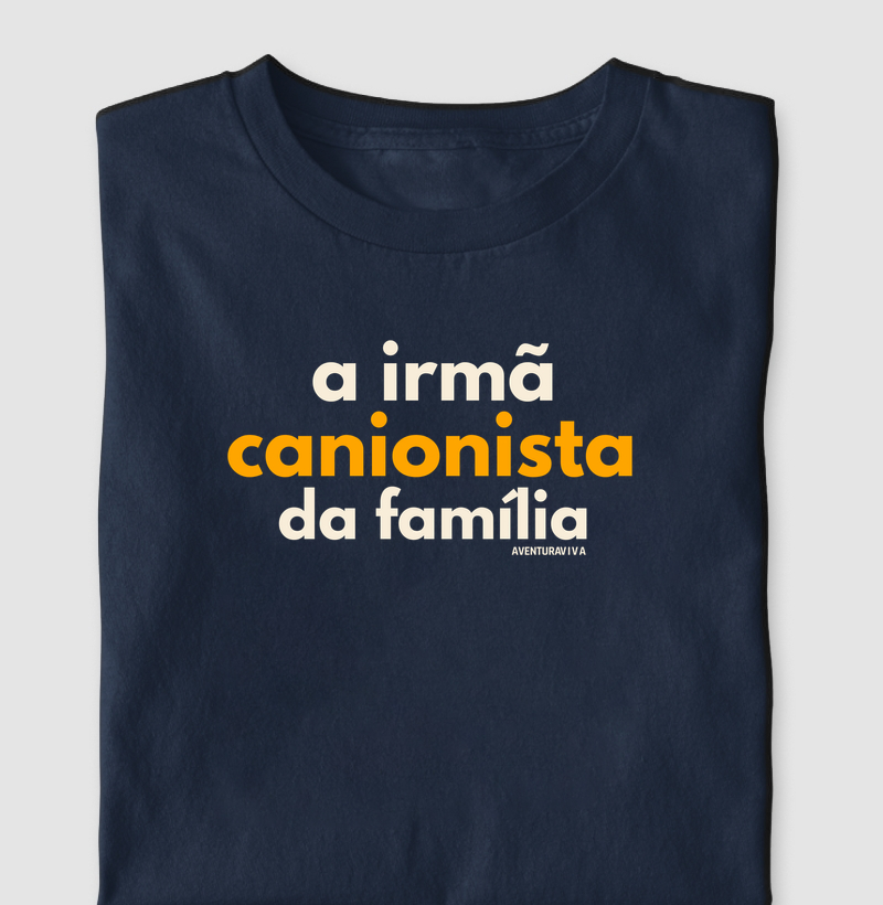 irmã canionista da família