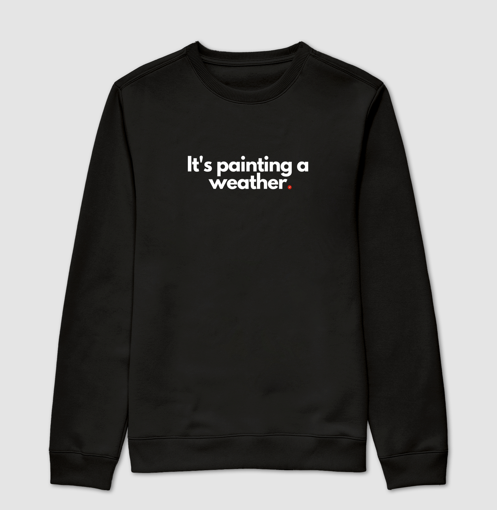 It's painting a weather | Tá pintando um clima