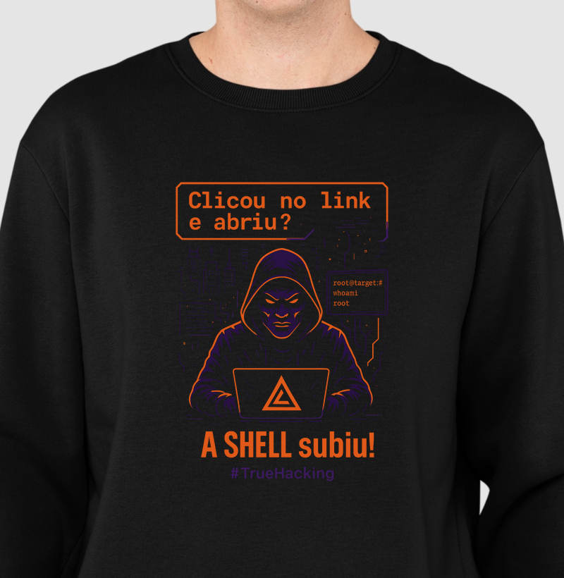 True Hacking "Clicou no link… a SHELL subiu!"