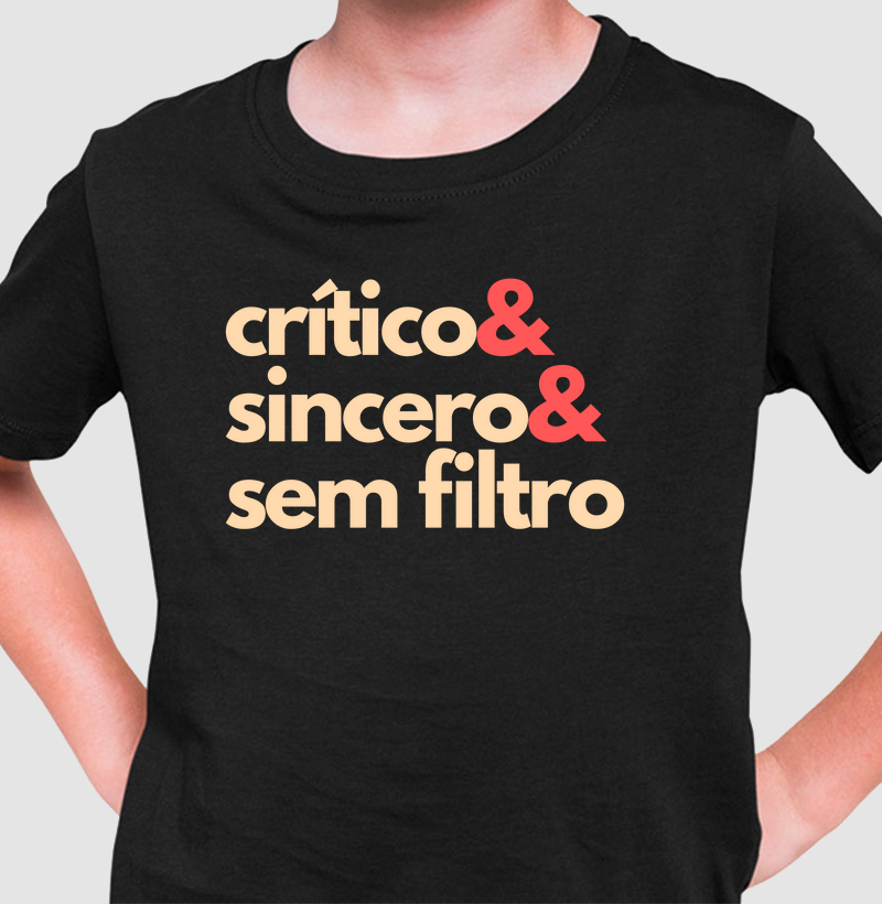 CRÍTICO & SINCERO & SEM FILTRO