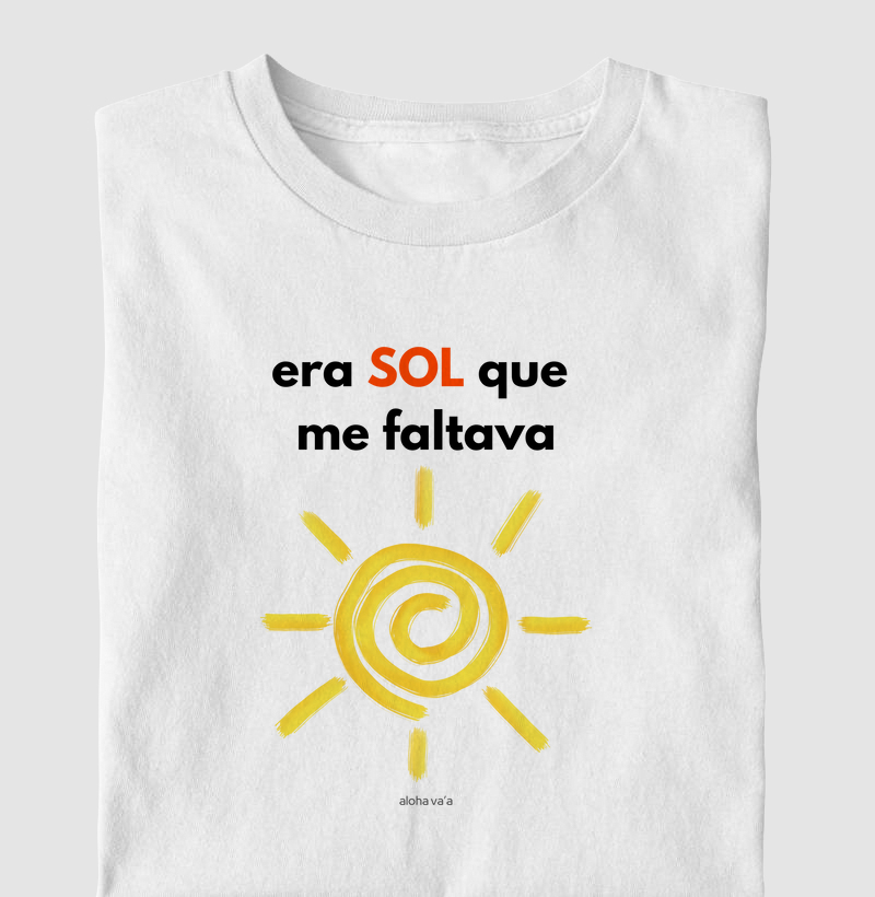 Era SOL que me faltava - ilustrada