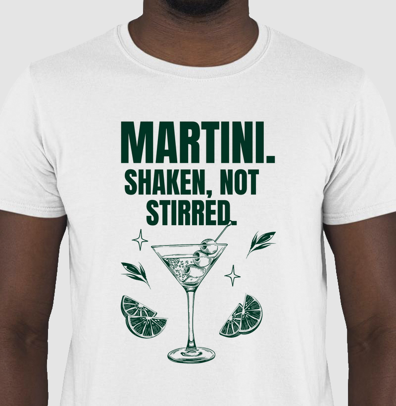 Martini. Shaken, Not Stirred – Estampa 007