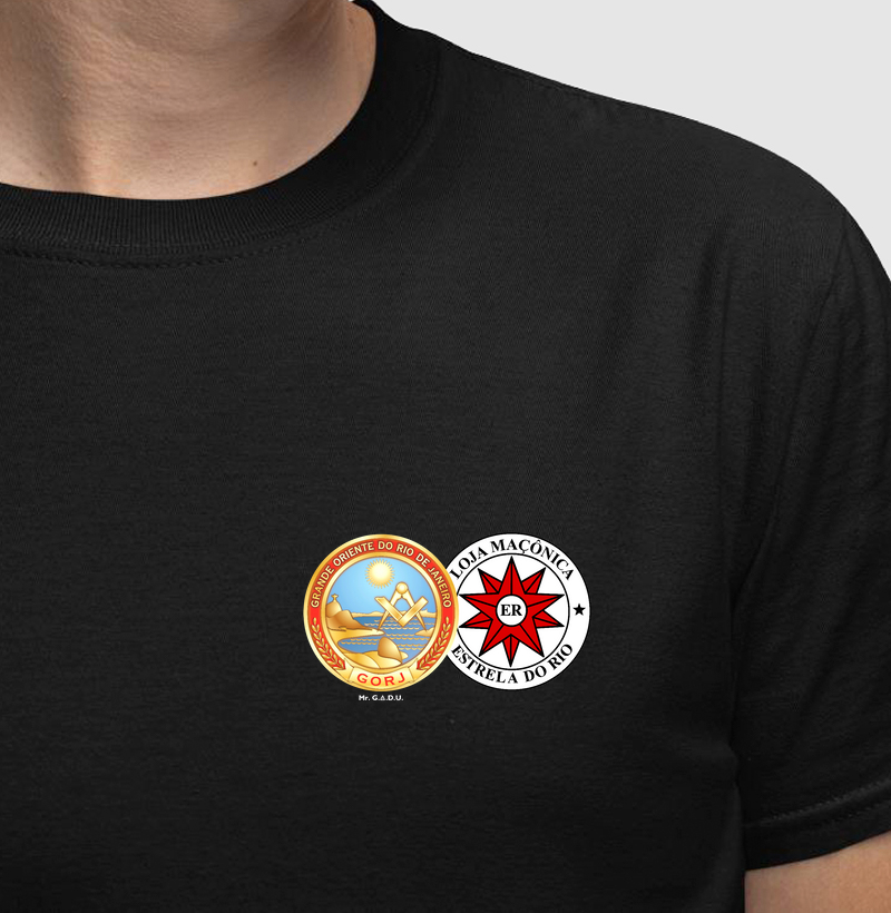 Camiseta Personalizada Estrela do Rio + GORJ - Mr. GADU