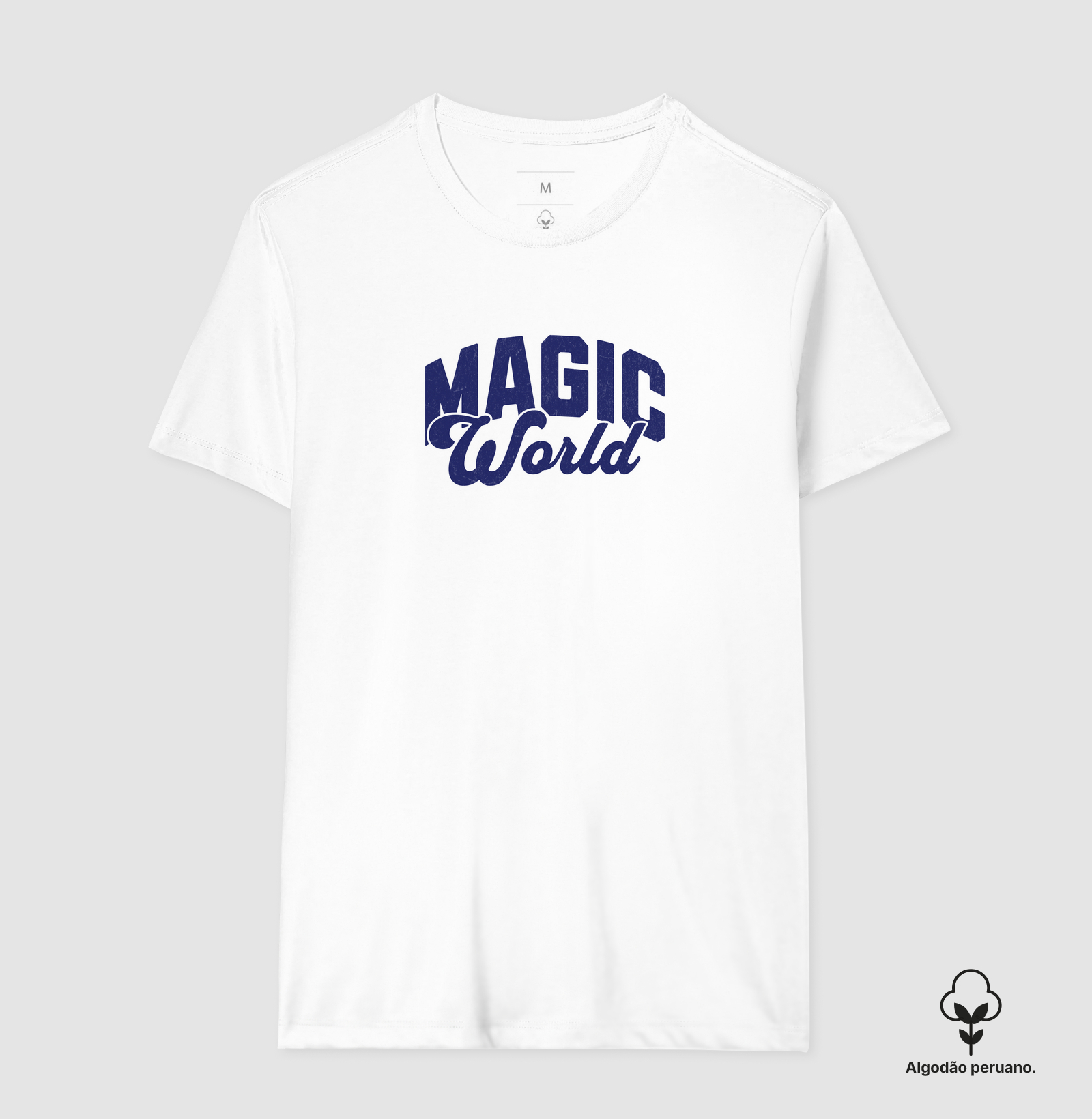 Camiseta Algodão Peruano - Magic World
