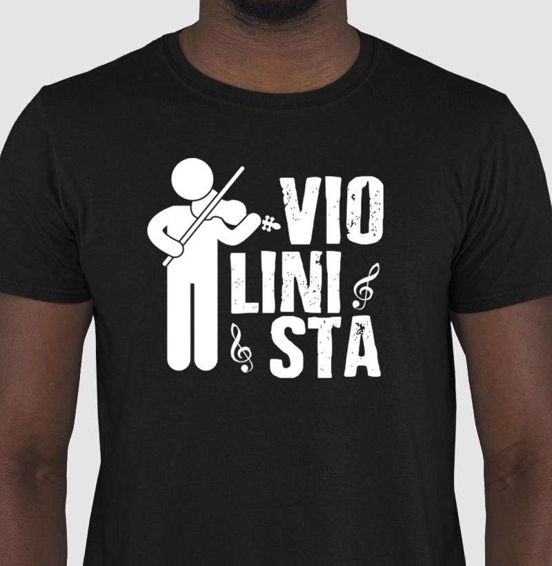 Camisa Violinista modelo 01 CCB alta qualidade