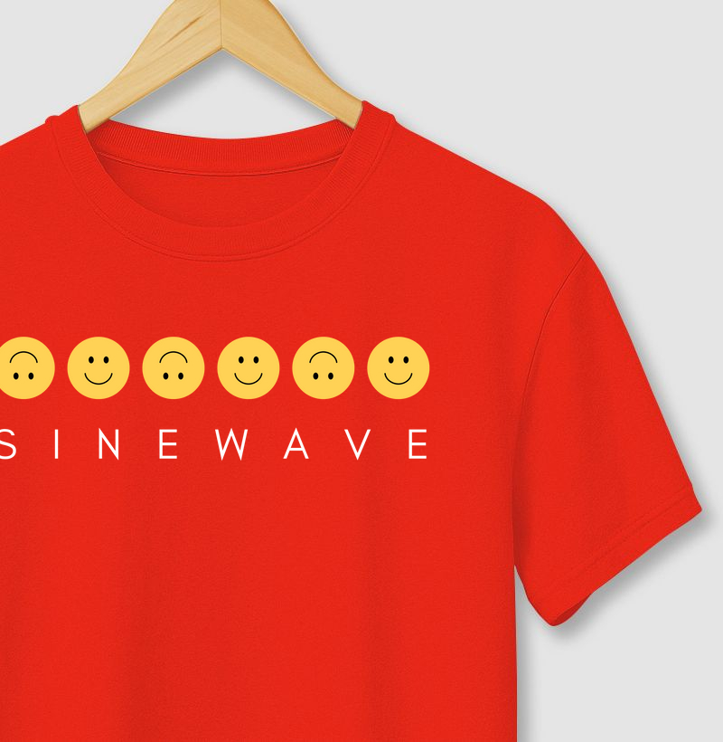 Camiseta SINE WAVE