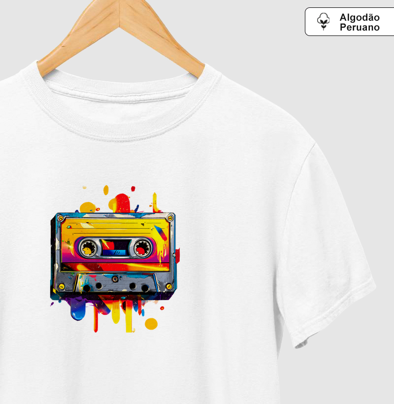 Camiseta Peruana K7 Splash — Soundtrack 80/90 | Posto80