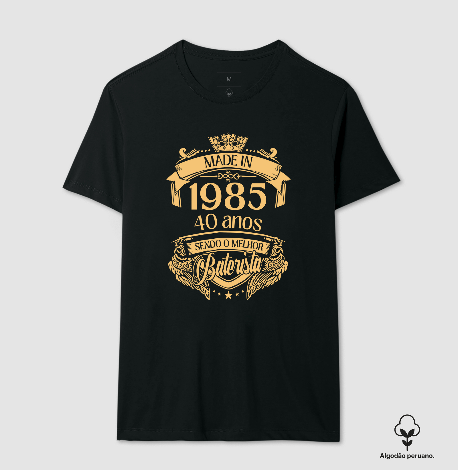 MADE IN 1985 - 40 ANOS SENDO O MELHOR BATERISTA