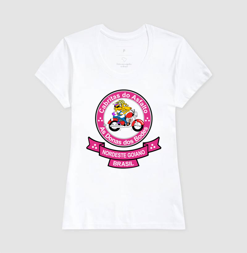 Camiseta Cabritas do Asfalto Nordeste Goiano