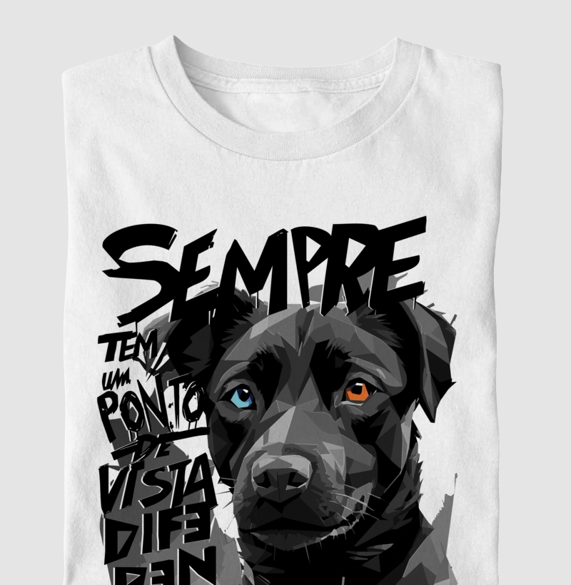 Camiseta Infantil Ponto de Vista