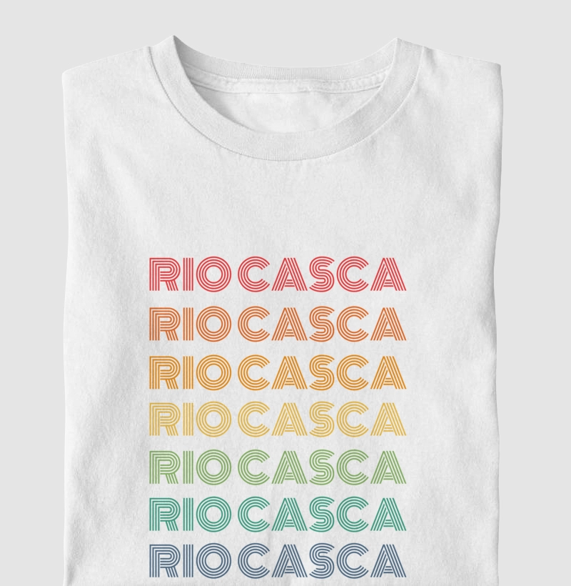 Rio Casca Letreiro Retrô