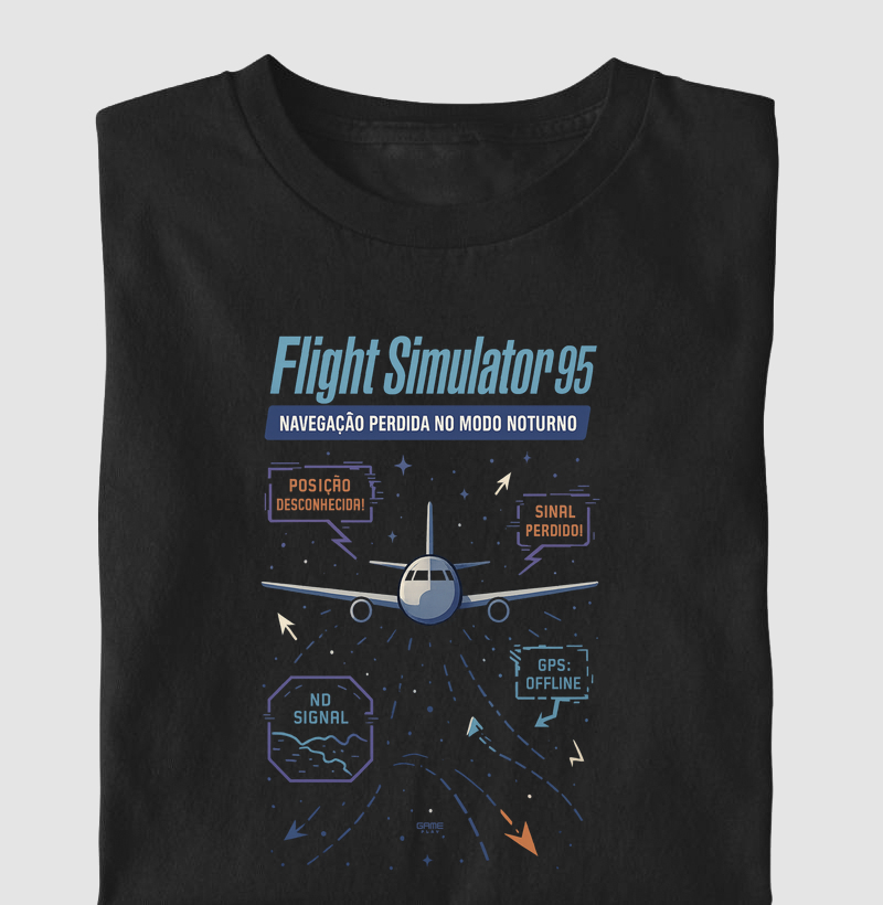 PcWin Flight Simulator 95 Navegação Perdida