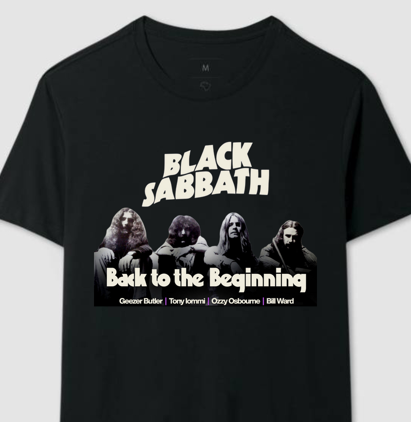 Camiseta Black Sabbath - Back to the Beginnig