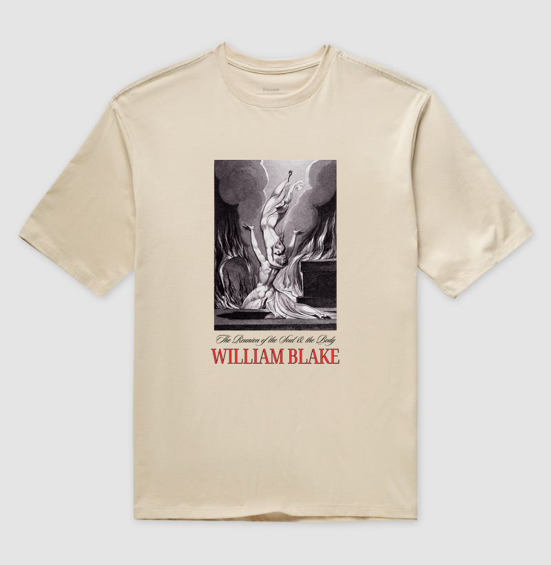 The Reunion of the Soul & the Body (1813) - William Blake.