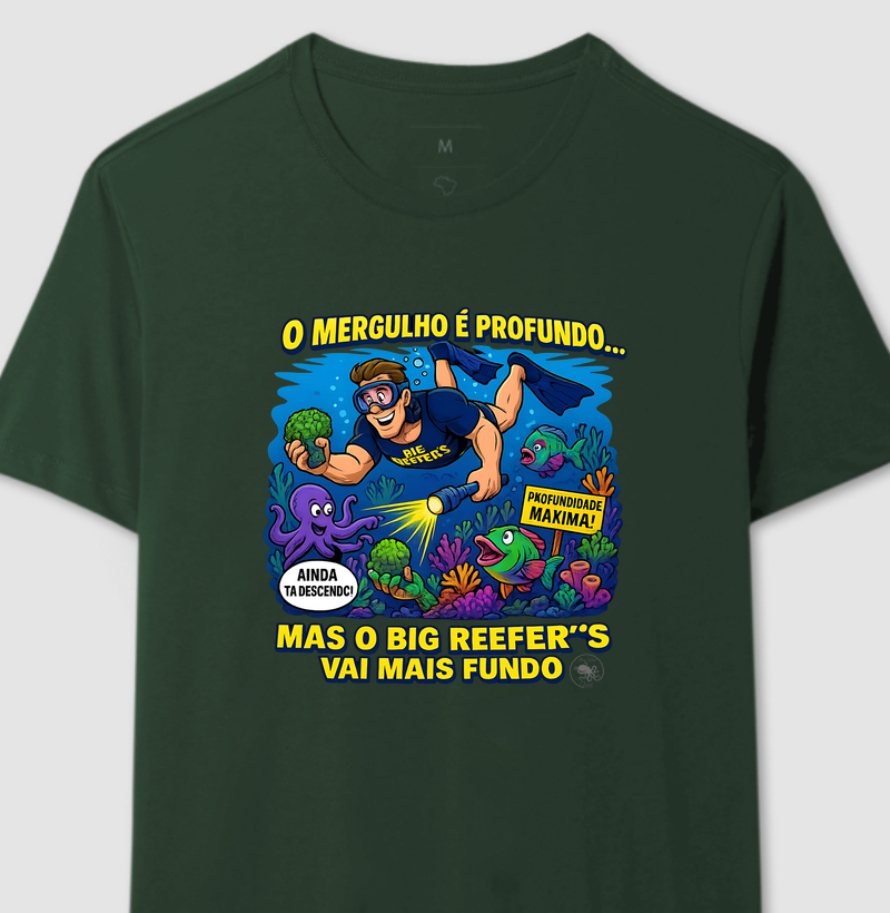 O mergulho é profundo...