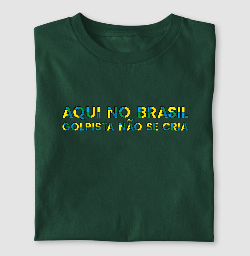 Golpista não se cria!
