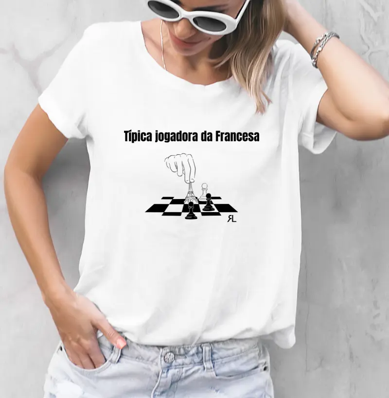 CAMISETA FEMININA - Jogadora da Francesa