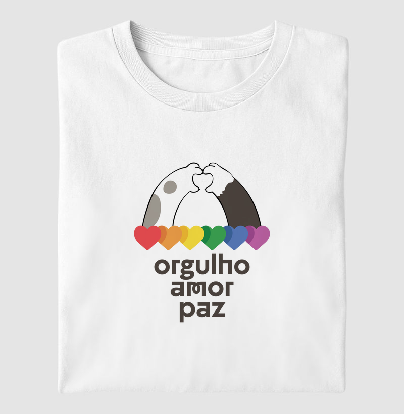 Orgulho, amor e paz