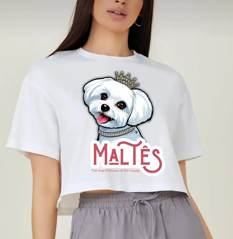[Cropped] The Real Princess of the House - Maltês Fêmea