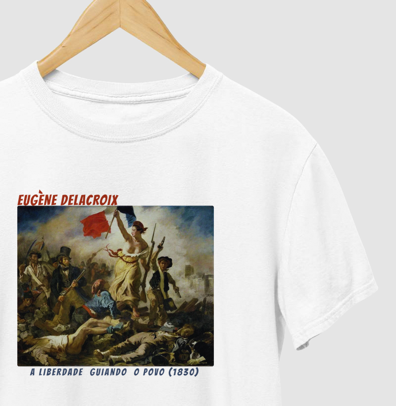 A Liberdade guiando o povo - Eugène Delacroix