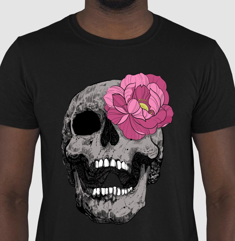 A caveira e a rosa