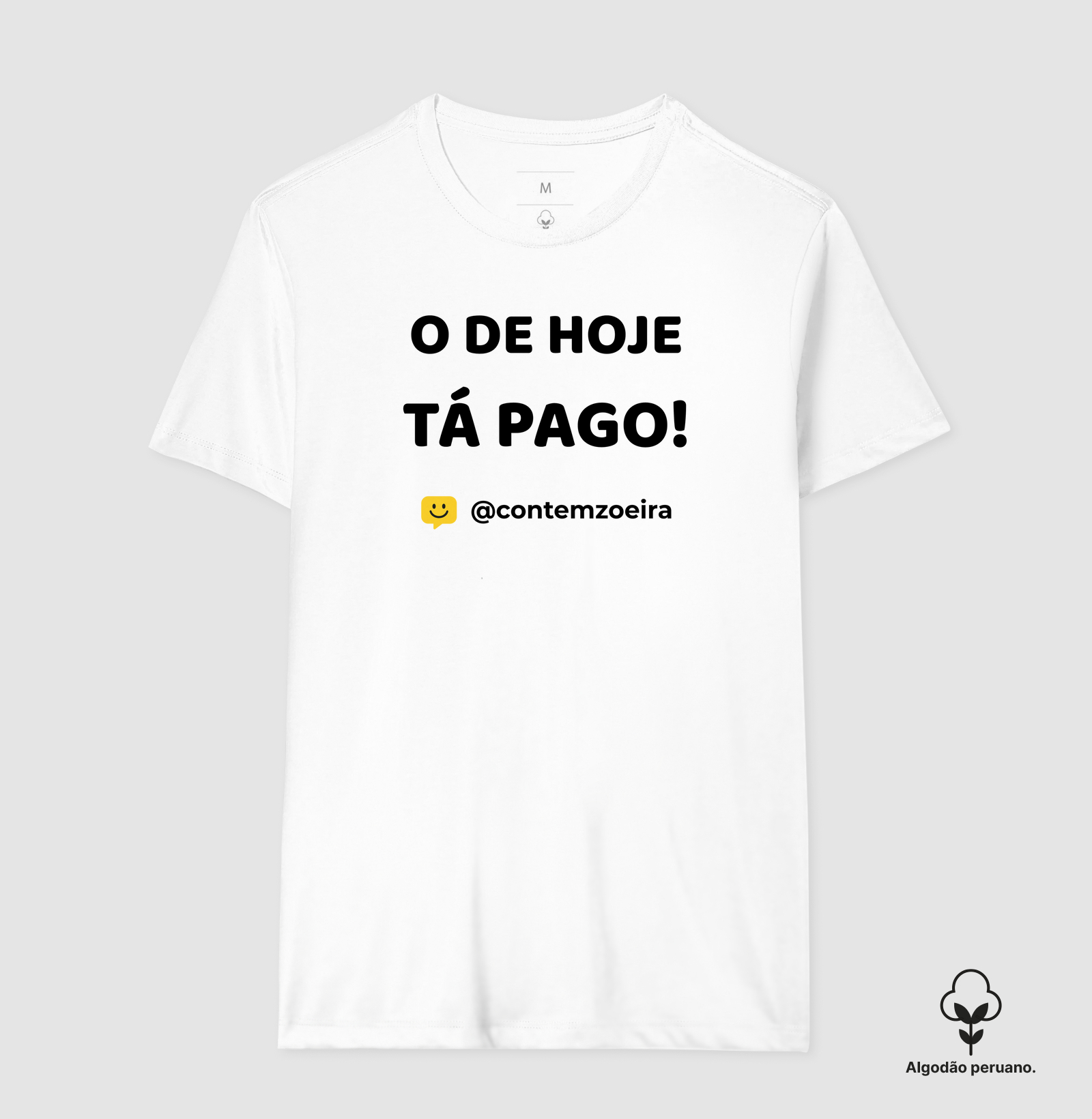 O de hoje tá pago!