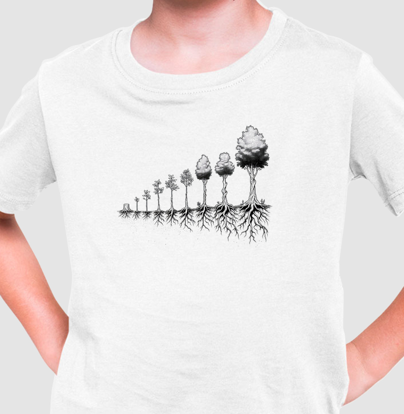 Camiseta Infantil Resiliência
