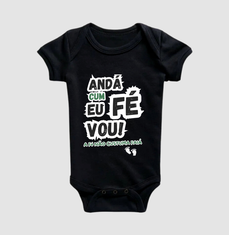 Andar com Fé eu vou que a Fé não costuma faiá