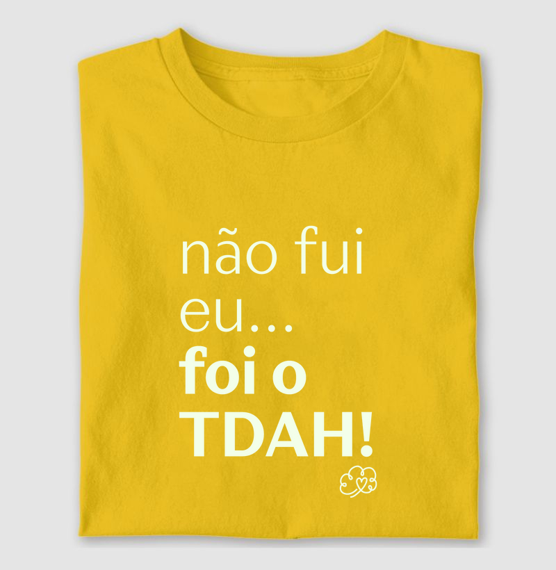 Não fui eu... foi o TDAH