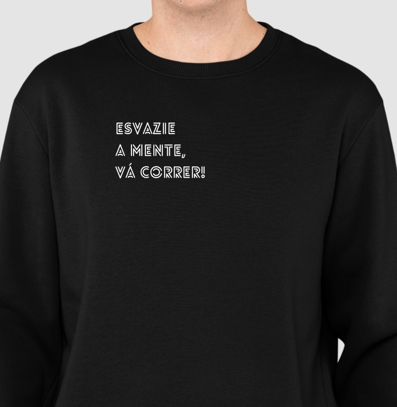 Esvazie a mente, vá correr