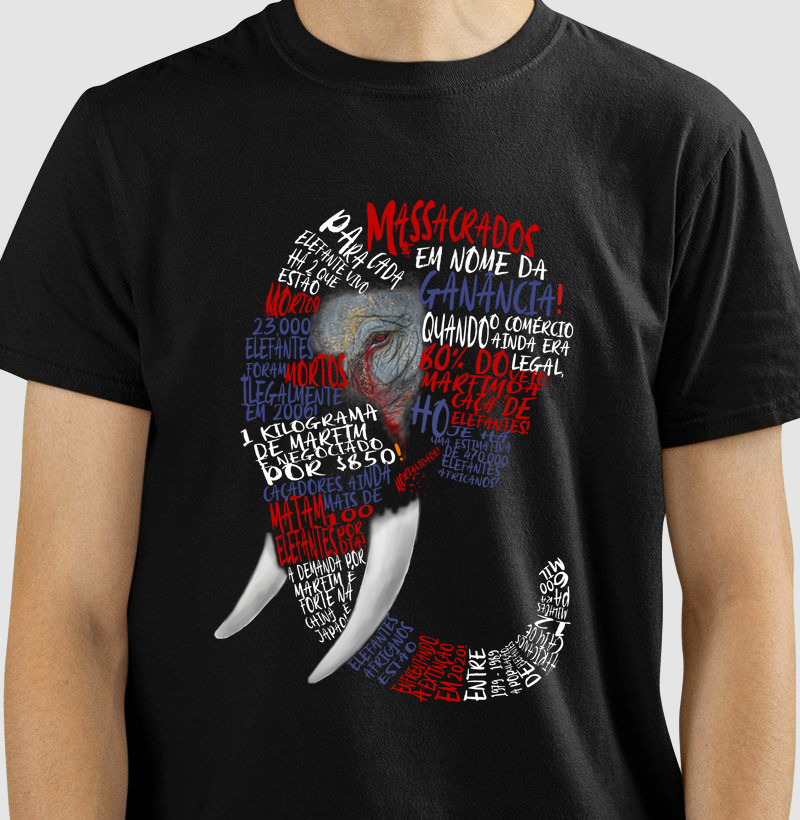 Camiseta Woke Elephant