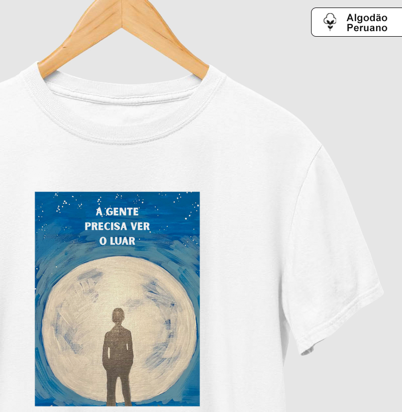 Camiseta Gilberto Gil - A gente precisa ver o luar