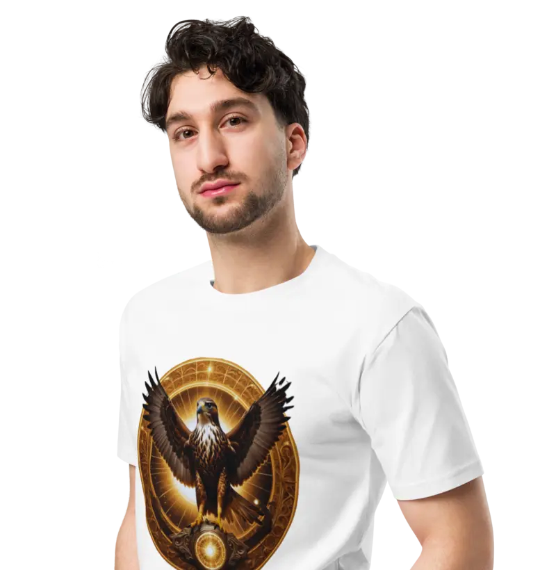 Liderança e Coragem: Vista a Camiseta do Arquétipo Falcão – Garanta a Sua!
