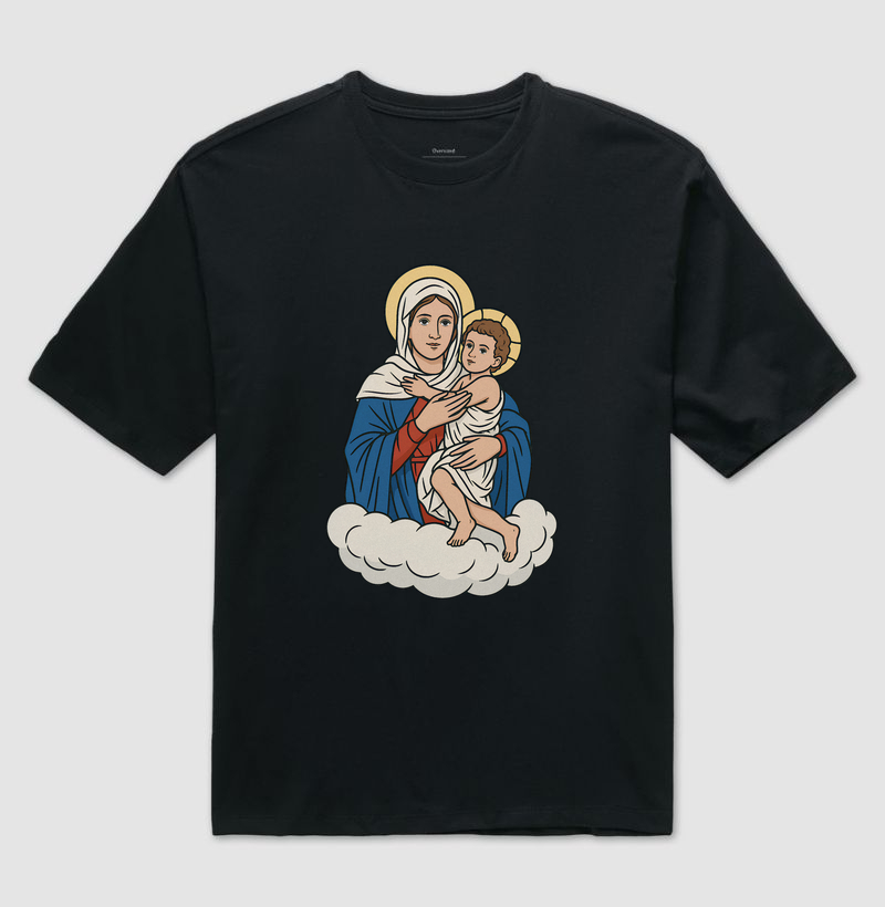 Nossa Senhora do menino Jesus Nuvens