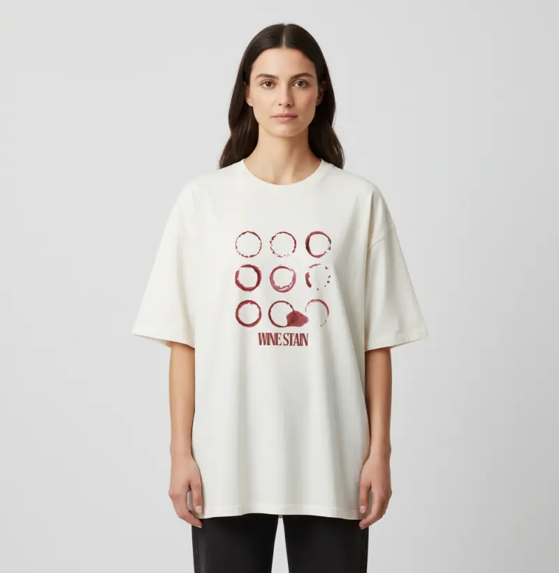 Camiseta Wine Stain