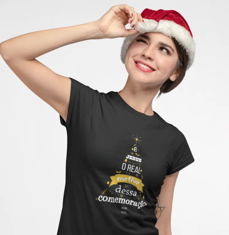 Camiseta É Jesus o real motivo