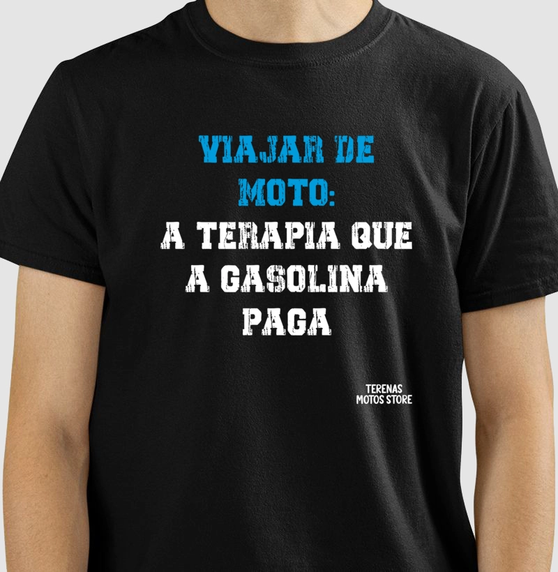 Viajar de moto é terapia