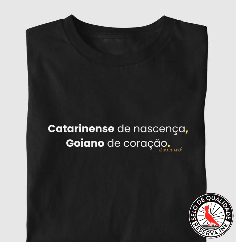 Catarinense de Nascença, Goiano de Coração