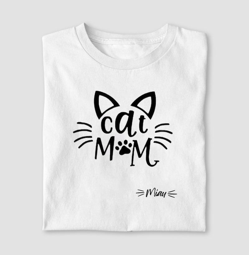 Camiseta Miau Cat Mom