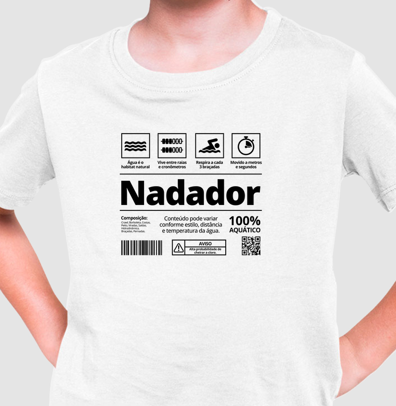 Rótulo Nadador
