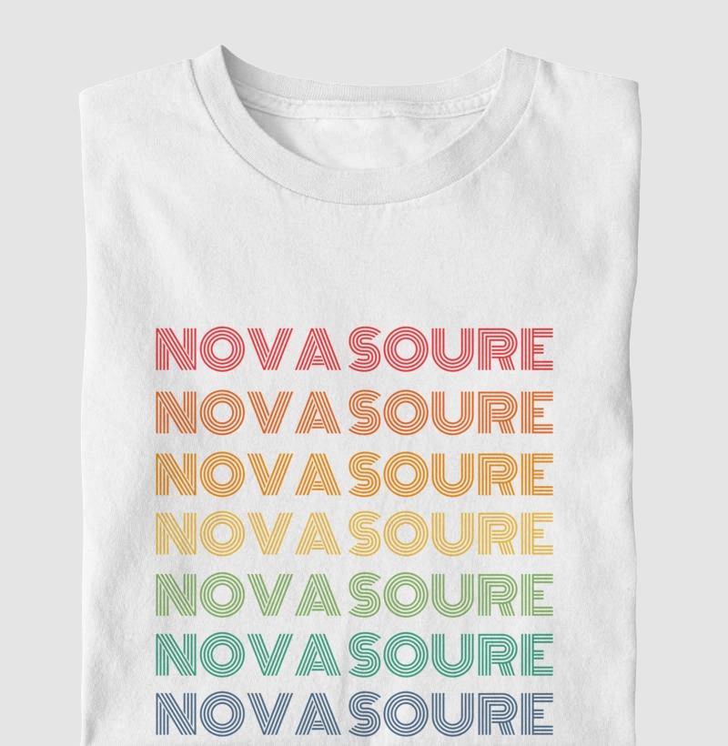 Nova Soure Letreiro Retrô