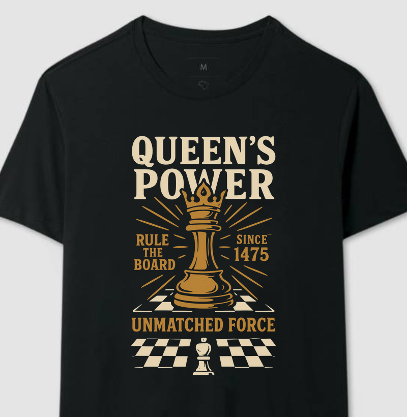 Queens Power Xadrez Board Series