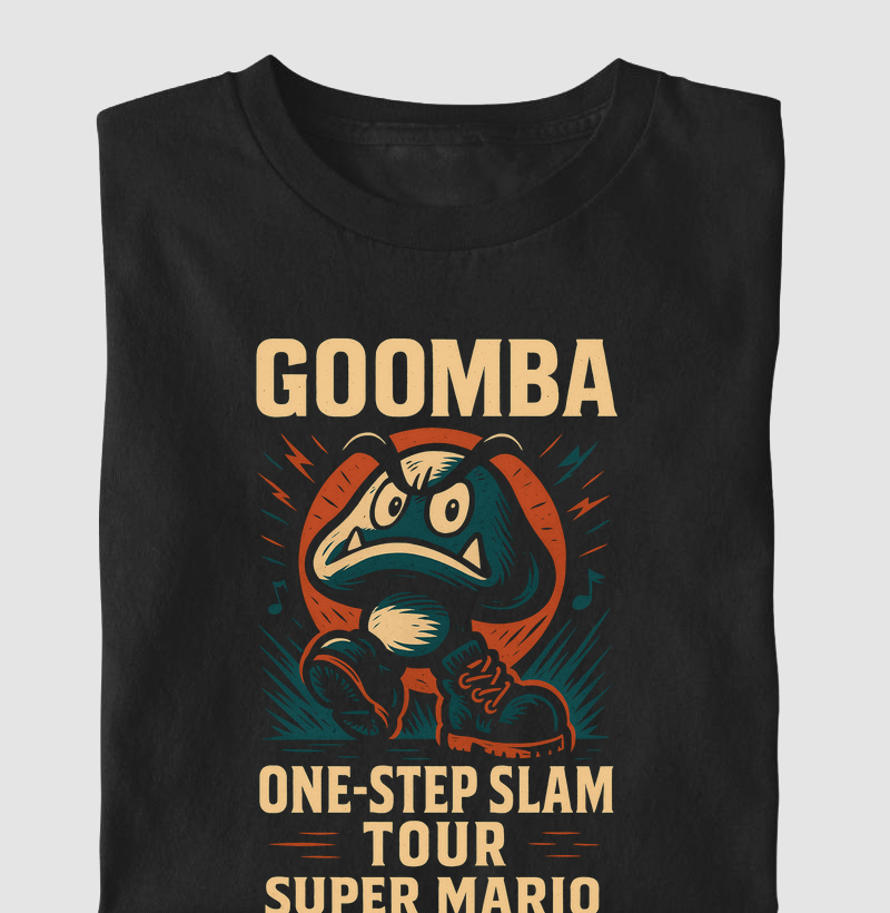 Goomba One Step Slam Mario Rock Collection