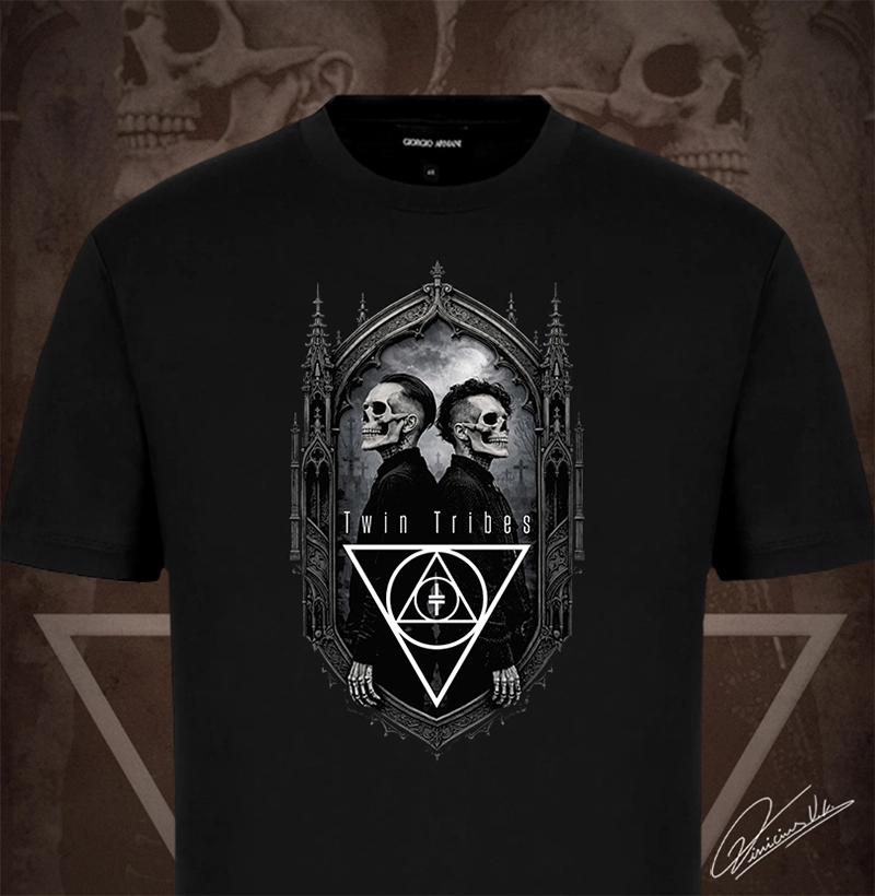 Twin Tribes – Skull Coat of Arms