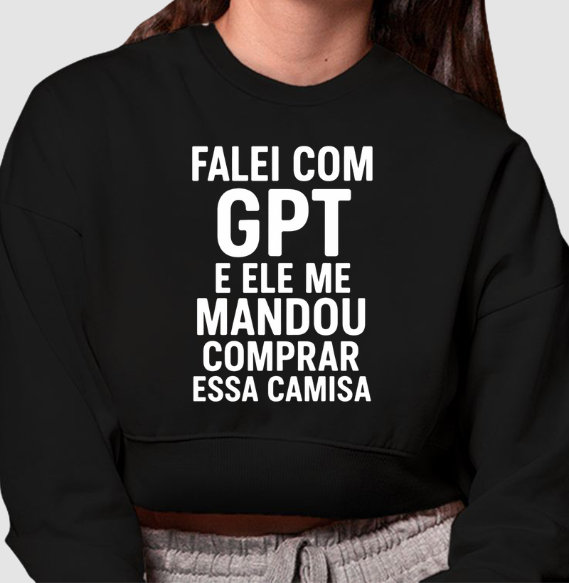 Falei com GPT e ele me mandou comprar
