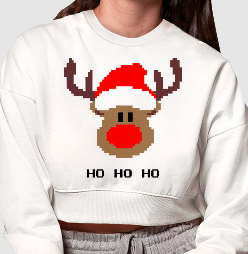 Pixel Reindeer – Think Tee