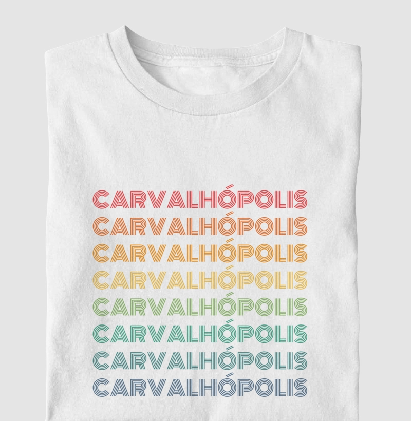 Carvalhópolis Letreiro Retrô